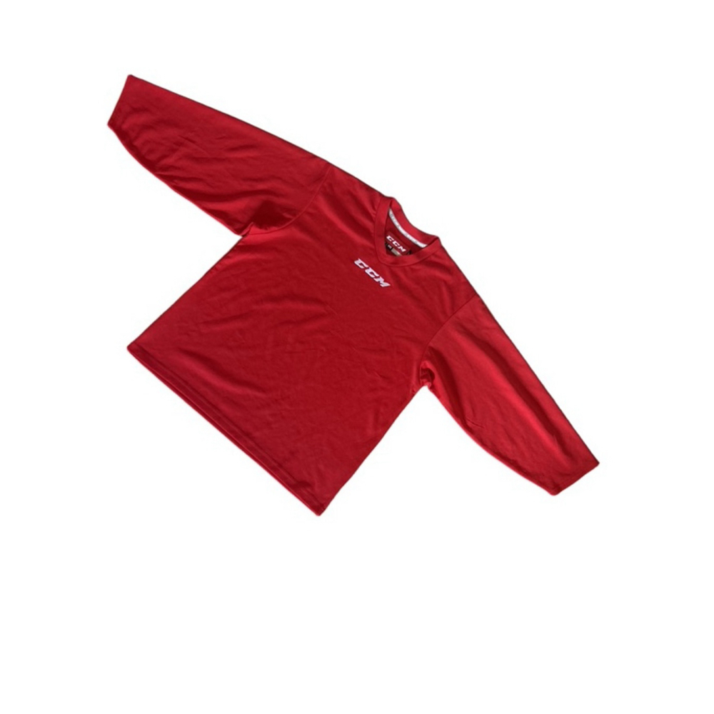 CCM Red Hockey Jersey JUNIOR L/XL